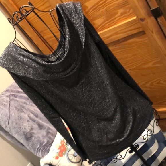 WHBM Shimmery Off-Shoulder Top - Picture 1 of 8